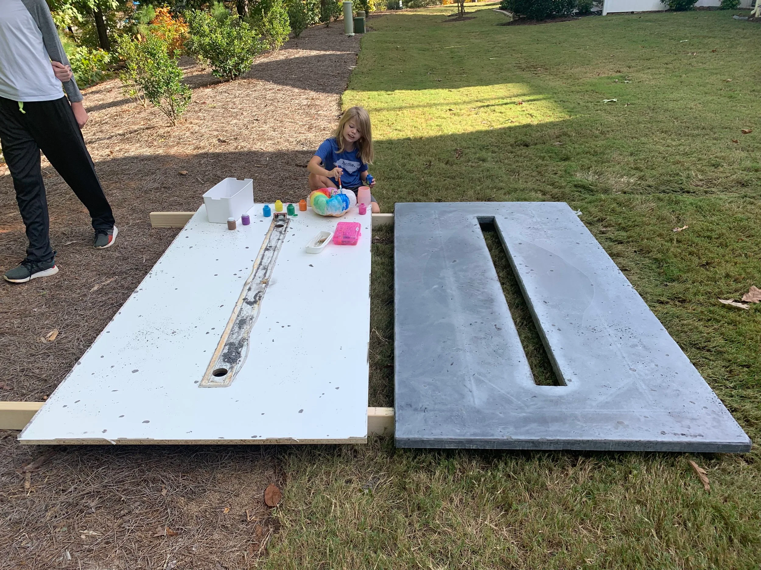 Concrete Top Table — photo 5