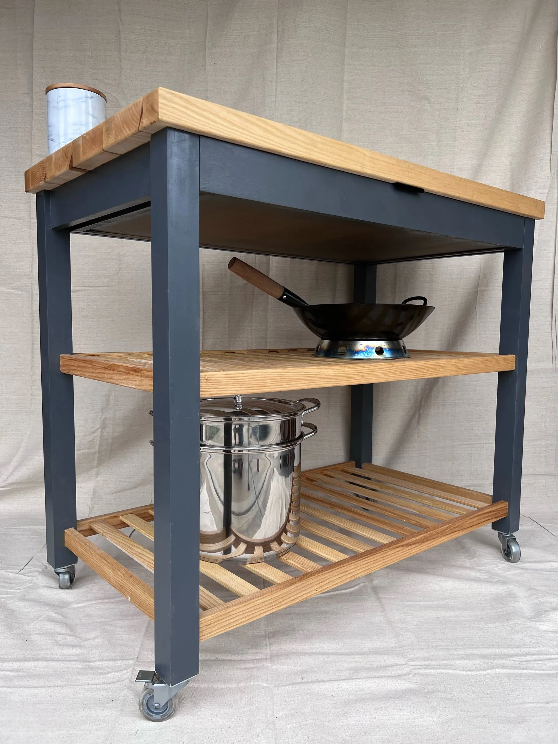 Butchers Block Cart